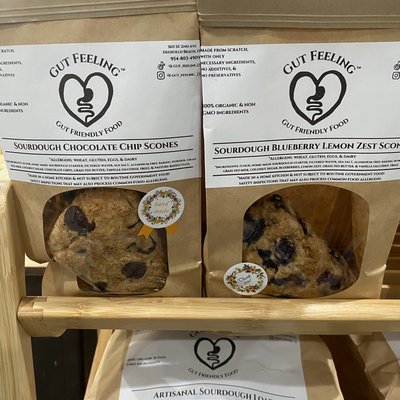 Sourdough Chocolate Chip Scones