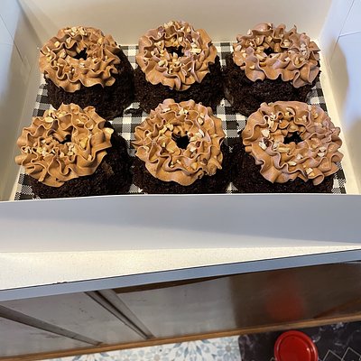 Chocolate Hazelnut Bunt Cake