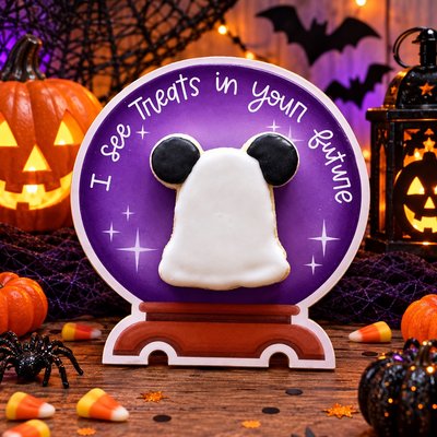 I See Treats In Your Future Cookie Card