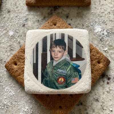 Printed marshmallows