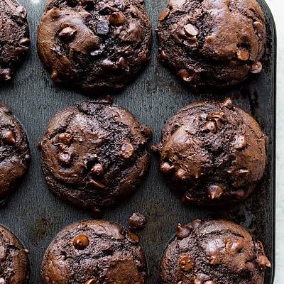 Double Chocolate Muffins 