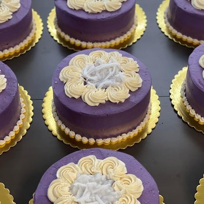 UBE with MACAPUNO ( Sweetened Coconut Strings ) 💜🥥