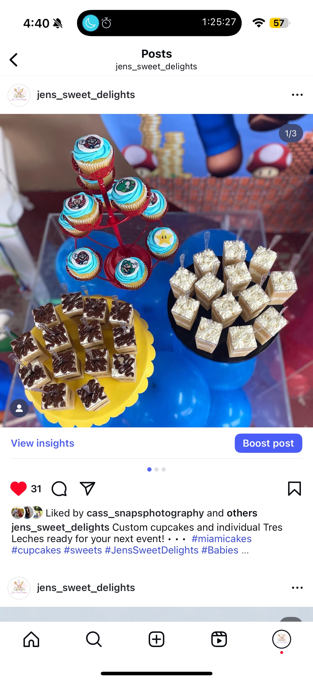 Tres Leches Cups