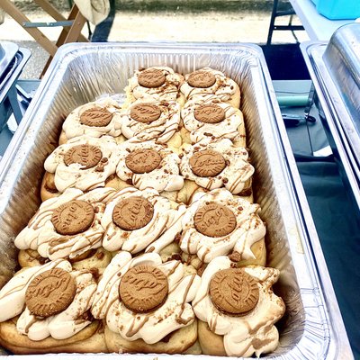 Biscoff Cinnamon Roll