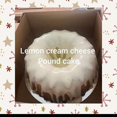 Lemon Cream Cheese Pound Cake