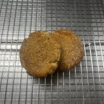 1/2 Size Vegan Snickerdoodles