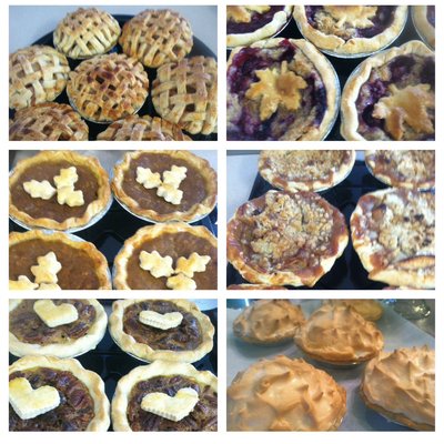 Mini Pies (4 Slice) 
