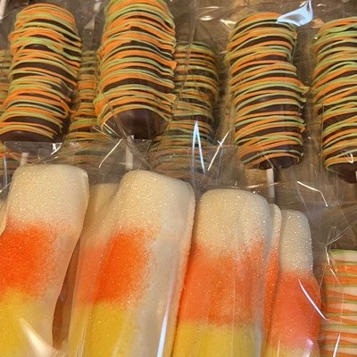 Chocolate Covered Marshmallow Pops