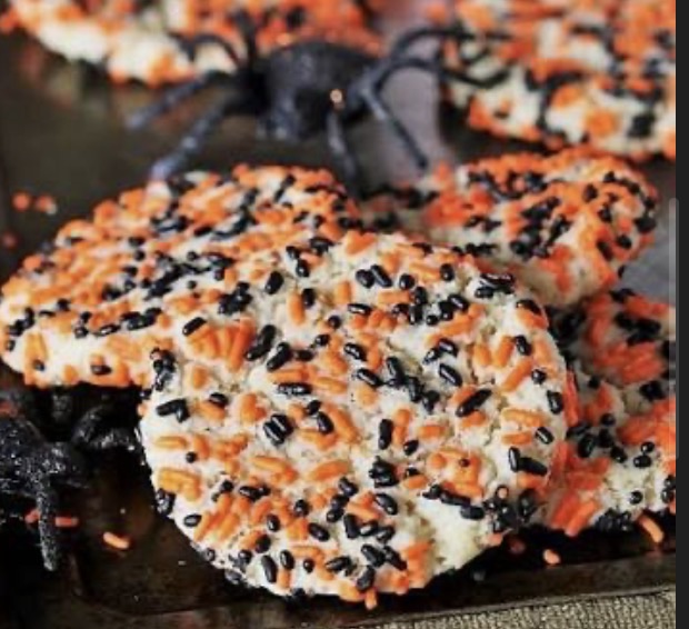 Halloween Sprinkle Cookie