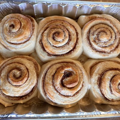 Sourdough Cinnamon Rolls- 6