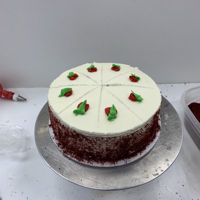 Layered Red Velvet Cake