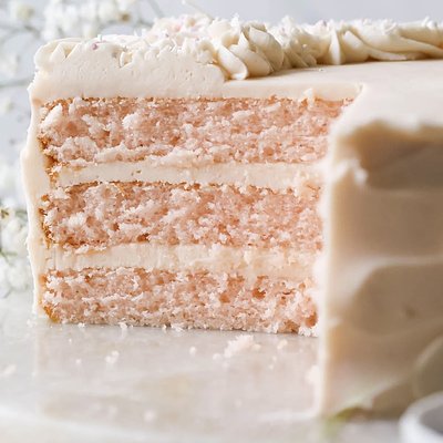 Pink Champagne Cake