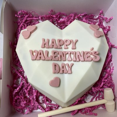“Happy Valentines Day” Breakable Heart 
