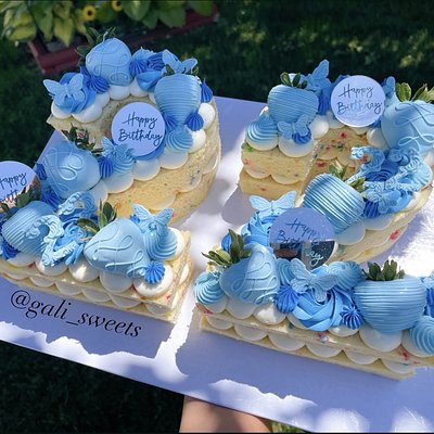 Number / Letter Cake 16-22