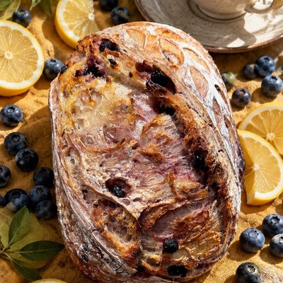 🫐Blueberry 🍋Lemon Sourdough Loaf