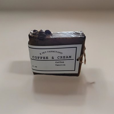 Homemade Goat Soap(Coffee & Cream)