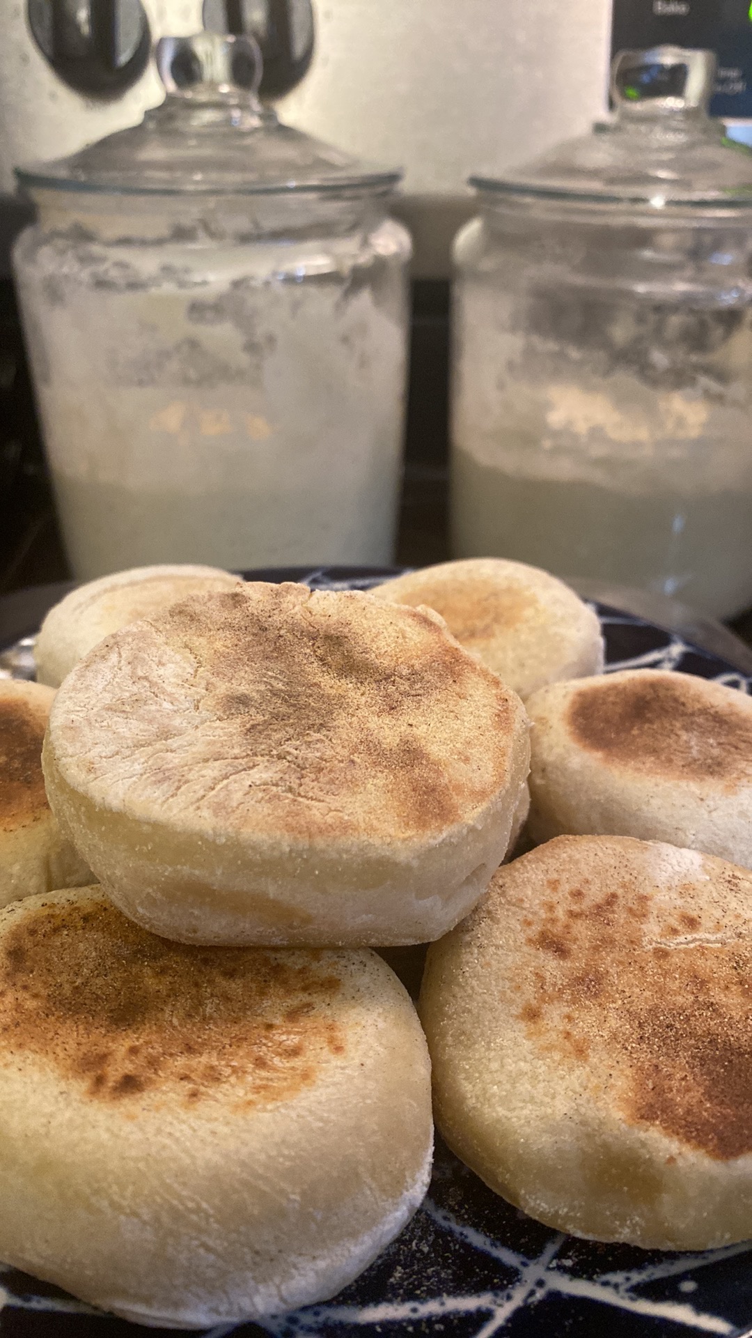 Sourdough English Muffins 