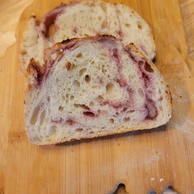 Sourdough Berry Loaf