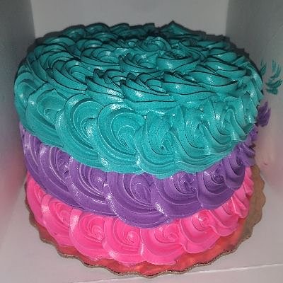 Rosettes Cake
