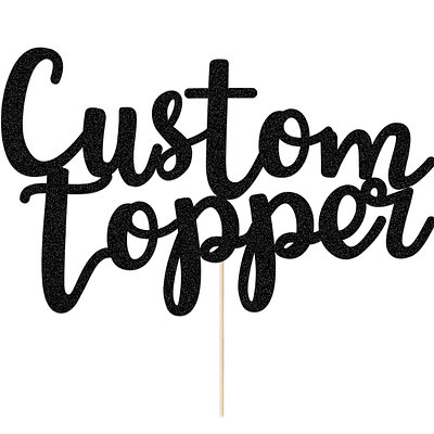 Customized Cake Topper