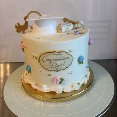 6” Custom cake