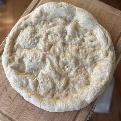 Large Sourdough Pizza Crust