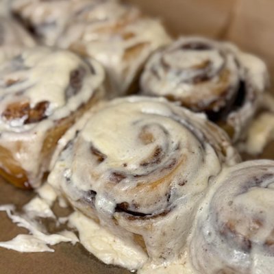 BEST SELLER⭐️DOZEN-Cinnabuns With Cream Cheese Frosting 