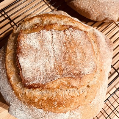 Artisan Sourdough -(flavor Sourdough -Style Rustic Country Loaf Min Order 2 (23.99 Each)=$47.98 White)