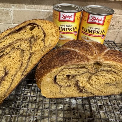 Pumpkin Spice Sourdough Loaf!