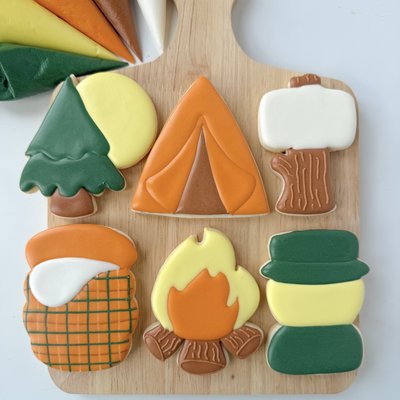 “Campfire Trails” cookie decorating class - Sun, Sept 27