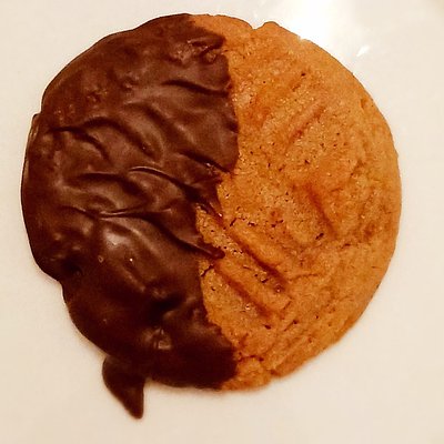 Peanut Butter Chocolate  (Half Dipped In Chocolate)