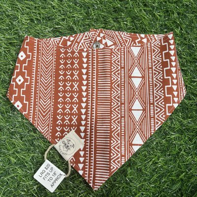 Large Burnt Orange Western