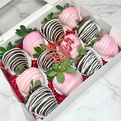 Dozen Vegan Chocolate Covered Strawberries 