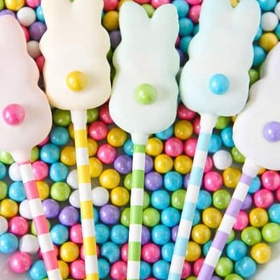 Easter Peeps Cake pops 