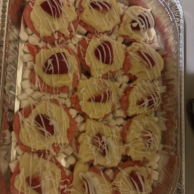 Strawberry Banana Pudding Cookie