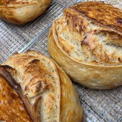 Sun-dried Tomato and Pesto Sourdough Loaf