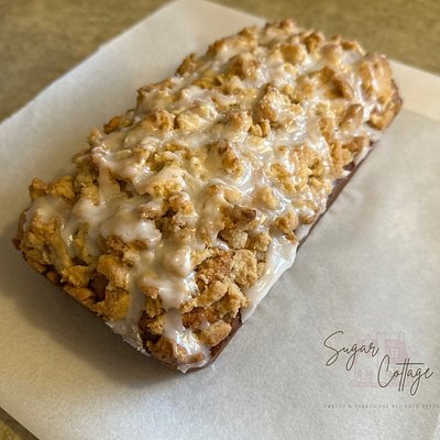 Cinnamon Crunch Banana Bread Loaf 