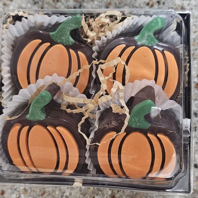 Chocolate Pumpkins - 4 pack