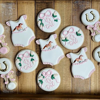 Custom Baby Shower Cookies