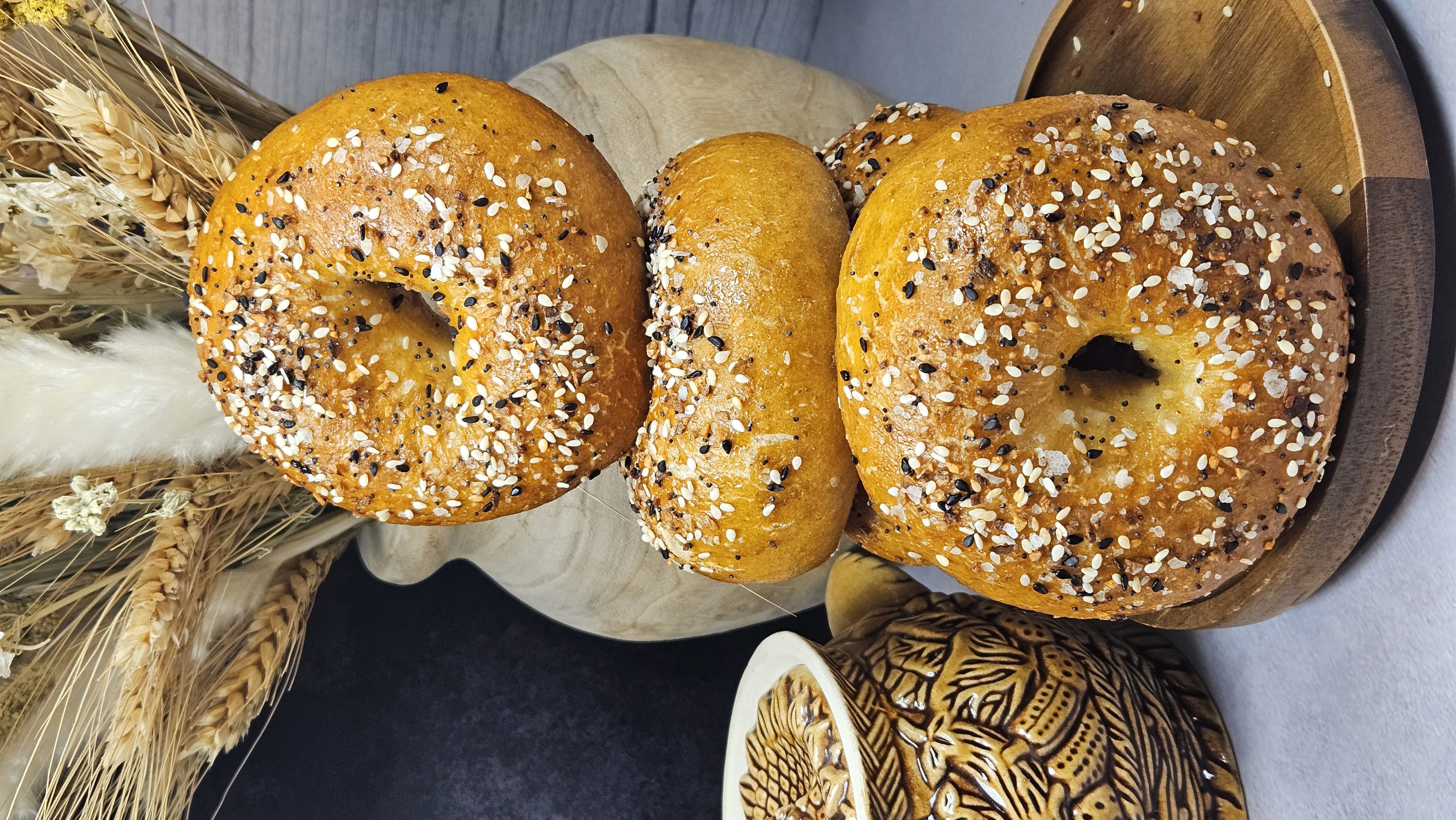 Sourdough Bagel Everything 
