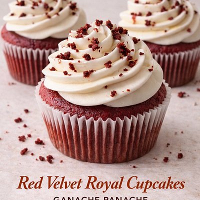 ❤️ Red Velvet Royale Cupcakes