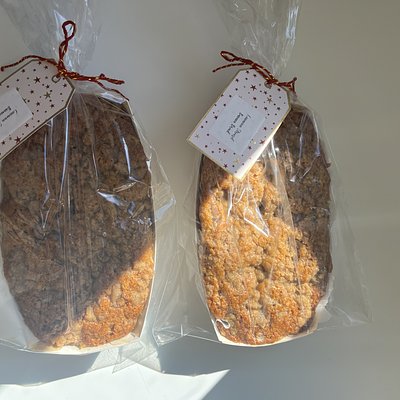 Mini Cinnamon Streusel Banana Bread Loaf