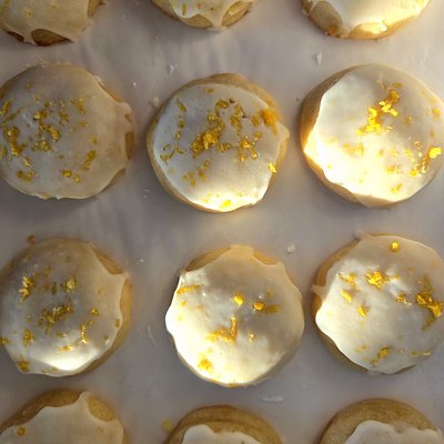 Iced Lemon Cookies (1 Dozen)