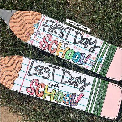 Foam Pencil / Crayon Photo Prop