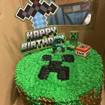 10” Birthday cake