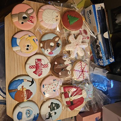 Bakers Dozen Decorated Sugar Cookies 