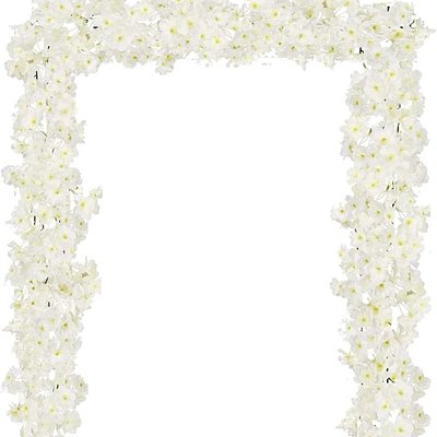 10 Pcs 70.9in Cherry Blossom Flowers 