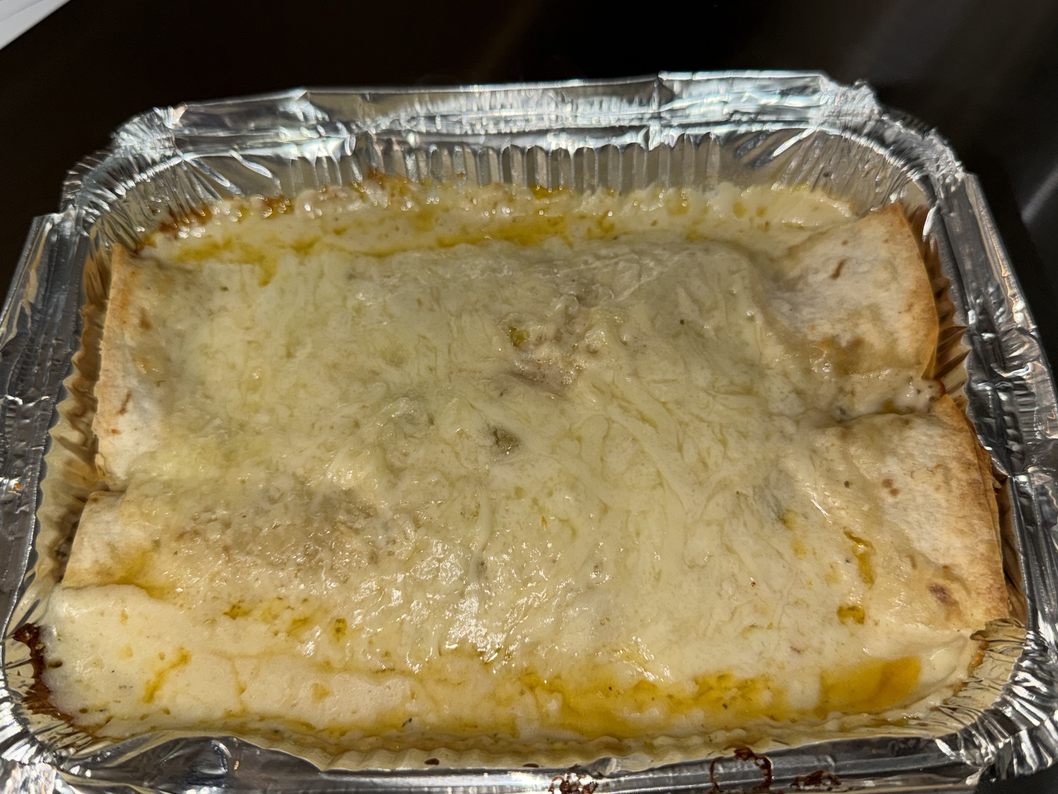 White Chicken Enchiladas 