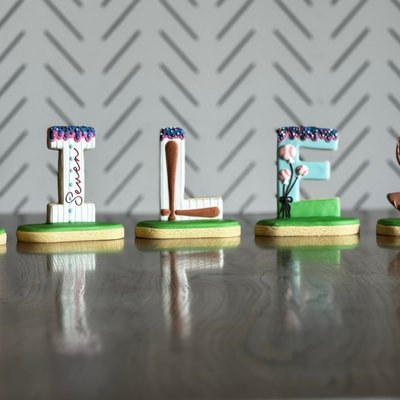 Name Stand Cookies