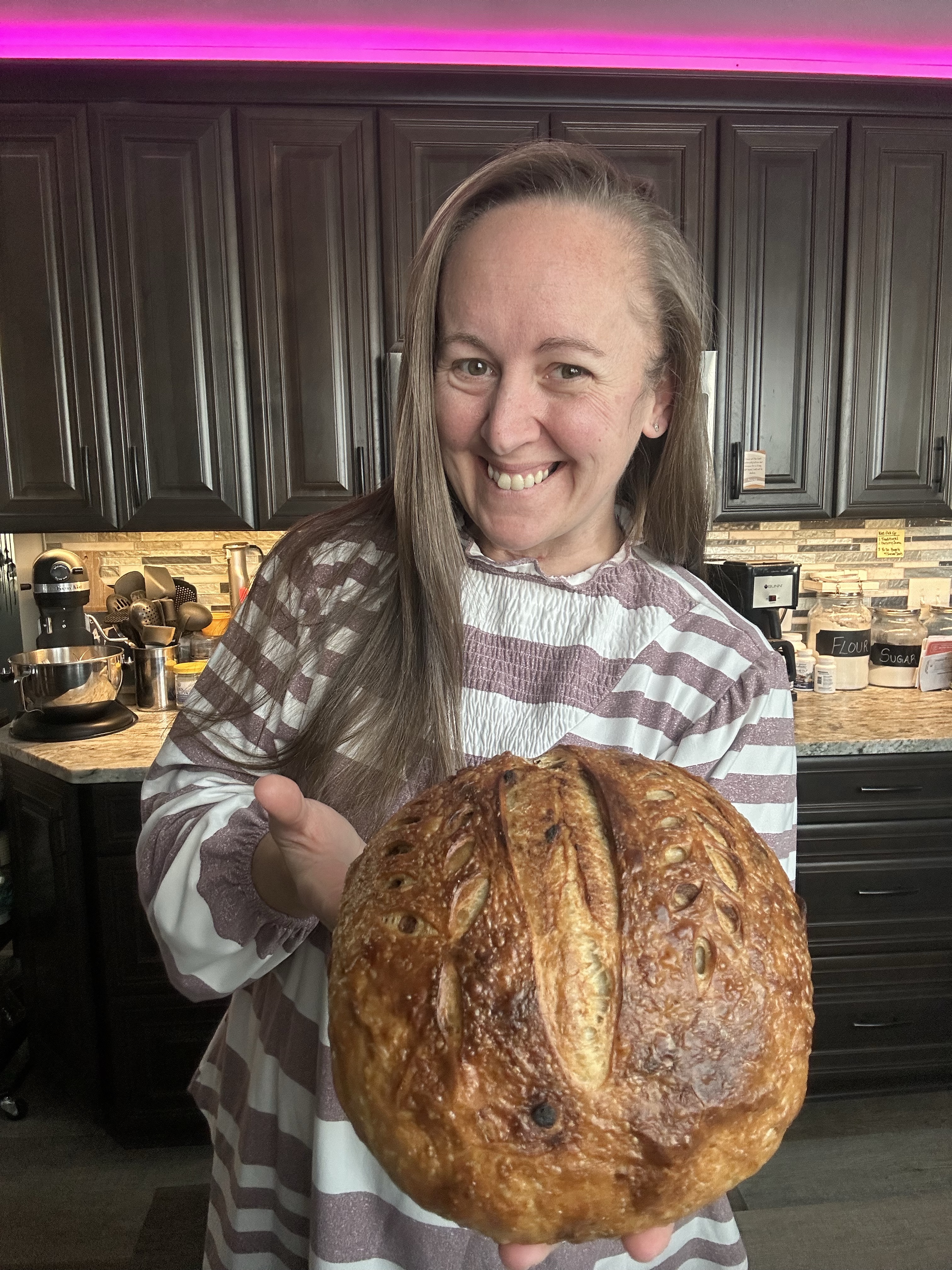 Biscoff Cookie Swirl Sourdough Boule